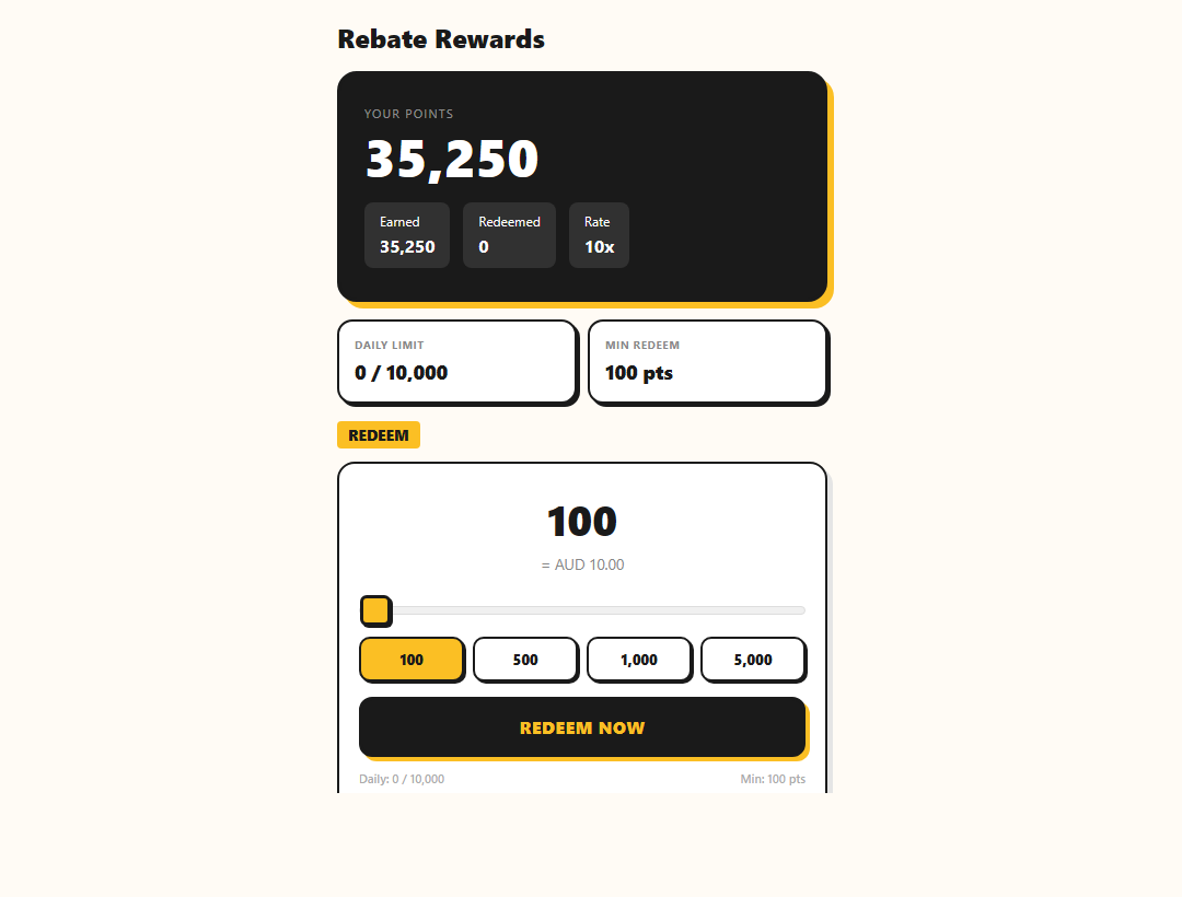 Rebate Program